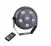 Ультрафіолетовий LED прожектор із пультом керування New Light BAT-5SU LED PAR LIGHT 6*1W