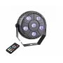 Ультрафіолетовий LED прожектор із пультом керування New Light BAT-5SU LED PAR LIGHT 6*1W