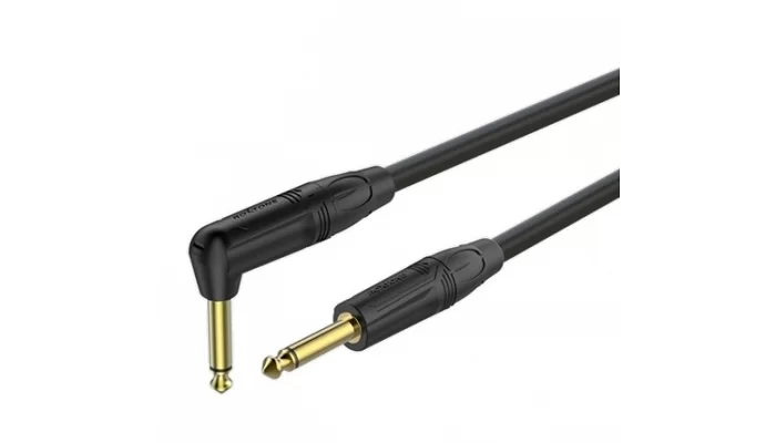 Готовий інструментальний кабель Roxtone GGJJ110L10, 1х0.5 кв. мм, вн. діаметр 7 мм, 10 м