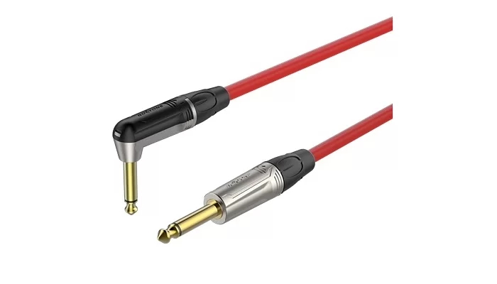 Готовий інструментальний кабель Roxtone TGJJ110L1, 1x0.50 кв.мм, вн.діаметр 7 мм, 1 м