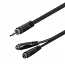 Готовый кабель Roxtone RAYC400L02, 2х1x0.14 кв. мм, вн. диаметр 4x8 мм, 0,2 м