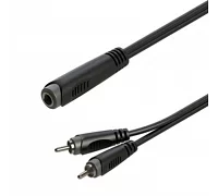 Готовый кабель Roxtone RAYC530L02, 2х1x0.14 кв. мм, вн. диаметр 4x8 мм, 0,2 м
