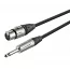 Готовий мікрофонний кабель Roxtone DMXJ210L10, 2x0.22 кв.мм, вн.діаметр 6 мм, 10 м