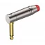 Роз'єм кутовий Roxtone RJ2RPP-RD-NG Jack 6,3 (mono)