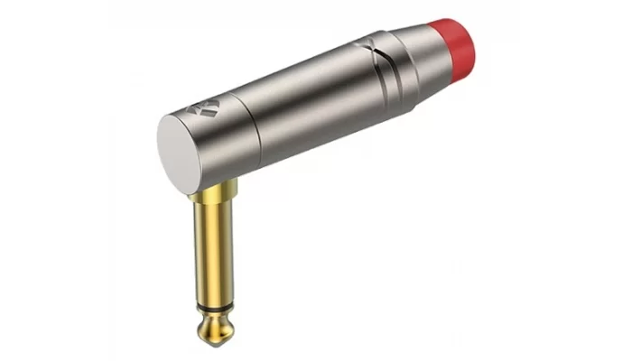 Роз'єм кутовий Roxtone RJ2RPP-RD-NG Jack 6,3 (mono)