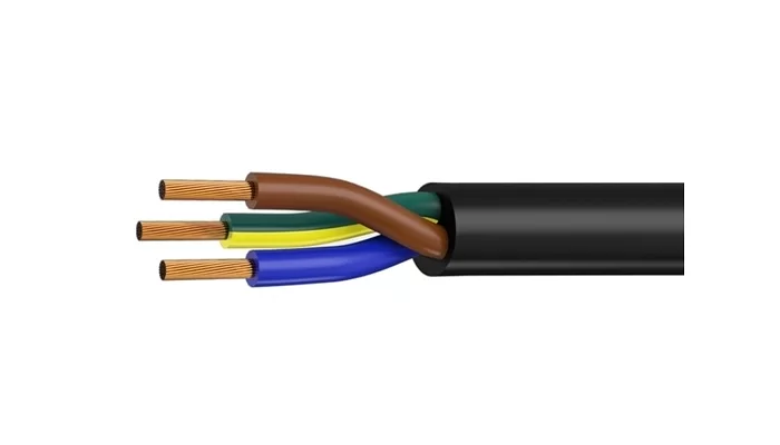 Силовий трижильний кабель Roxtone PC315P 100 м