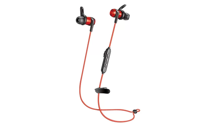 Бездротові вакуумні навушники Takstar DW1-RED In-ear Bluetooth Sport Headphone, червоні, фото № 1