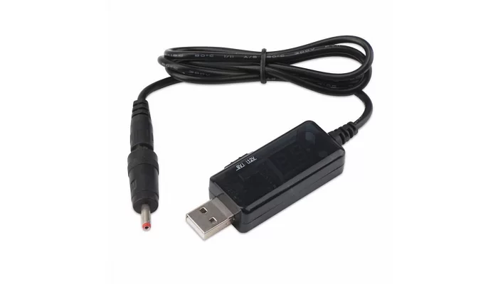Универсальный USB кабель "конвертер" для роутера от повербанка EMCORE DC 5V to 9V/12V (+переходник), фото № 3