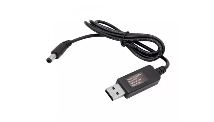 Универсальный USB кабель "конвертер" для роутера от повербанка EMCORE DC 5V to 12V, фото № 3