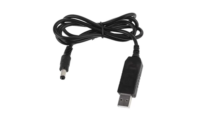 Универсальный USB кабель "конвертер" для роутера от повербанка EMCORE DC 5V to 12V, фото № 5