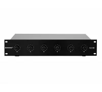 Регулятор гучності OMNITRONIC PA 6-Zone Mono Vol Contr 30W bk