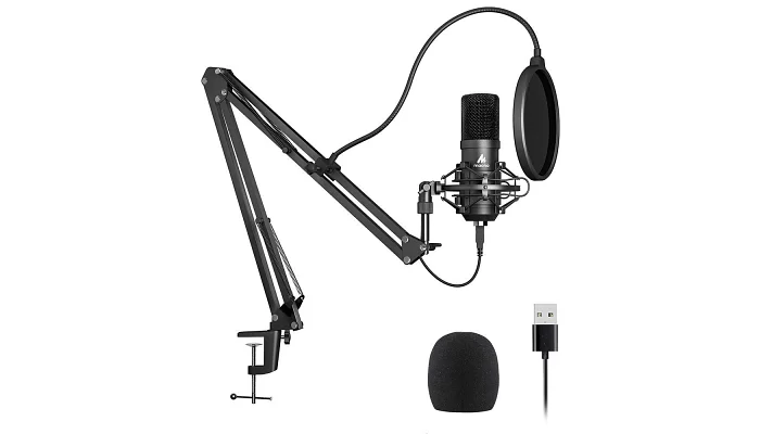 Студійний мікрофон з аксесуарами Maono A04, фото № 3