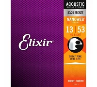 Комплект струн для акустичної гітари ELIXIR AC NW HDL