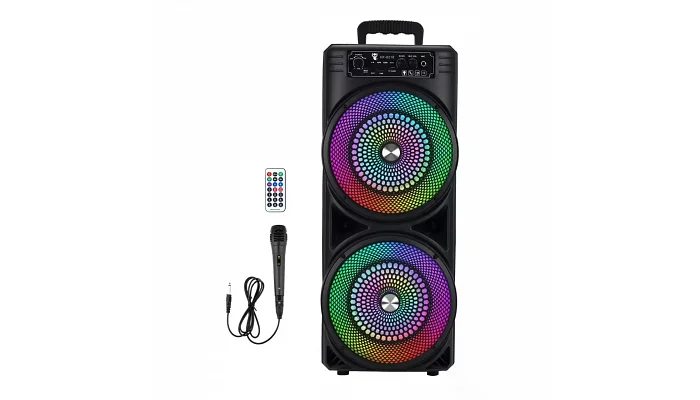 Автономна акустична система TMG TTD-2807 (1MIC+MP3+USB+FM+BT), фото № 1