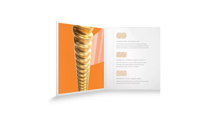 Струни для акустичної гітари D'ADDARIO XSABR1047 XS 80/20 BRONZE EXTRA LIGHT (10-47), фото № 5