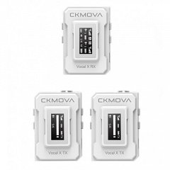 Радиосистема с двумя петличными микрофонами CKMOVA Vocal X V2W(Type-C)