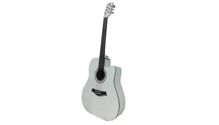 Электроакустическая гитара Alfabeto WG150EQ (Белый) + чехол, фото № 2