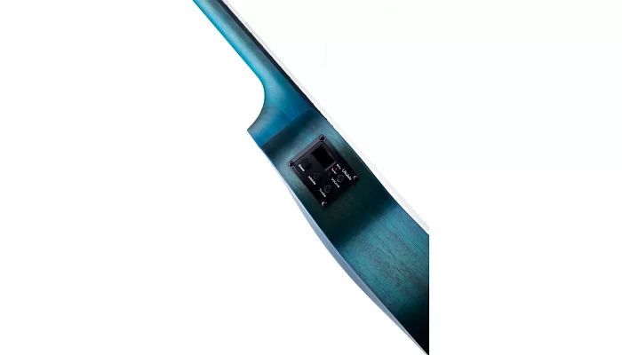 Электроакустическое укулеле Alfabeto COLORED MAHOGANY CM23EQ (Blue), фото № 4