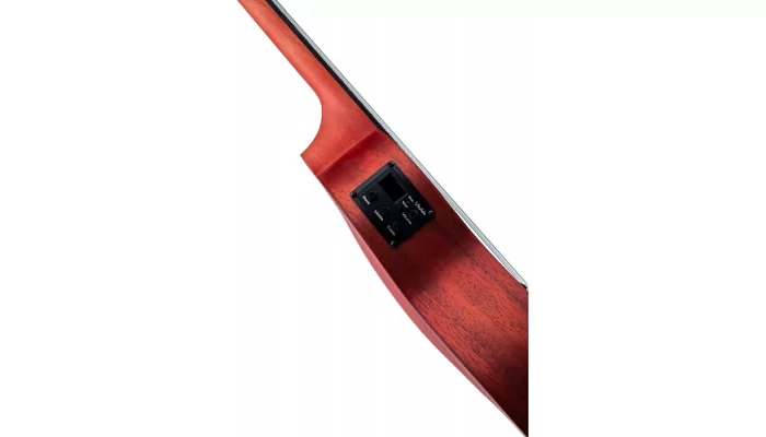 Электроакустическое укулеле Alfabeto COLORED MAHOGANY CM23EQ (Red), фото № 4