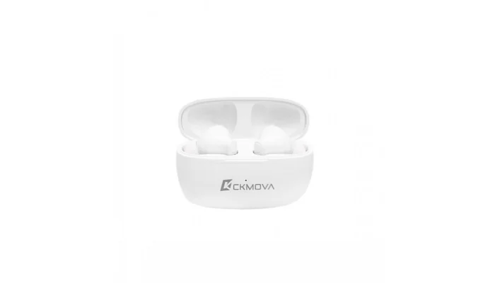 Бездротові вакуумні навушники TWS CKMOVA MO7 (White), фото № 2