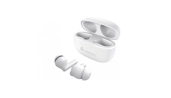 Бездротові вакуумні навушники TWS CKMOVA MO7 (White), фото № 3