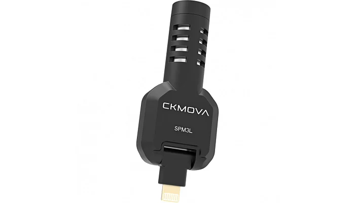Мікрофон для мобільних пристроїв CKMOVA SPM3L(Lightning), фото № 1