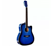 Акустическая гитара Alfabeto WG105 (Blue Sunburst) + чехол