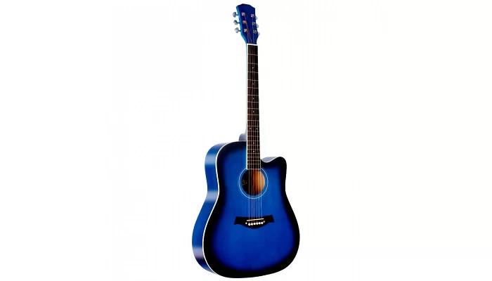 Акустическая гитара Alfabeto WG105 (Blue Sunburst) + чехол, фото № 1