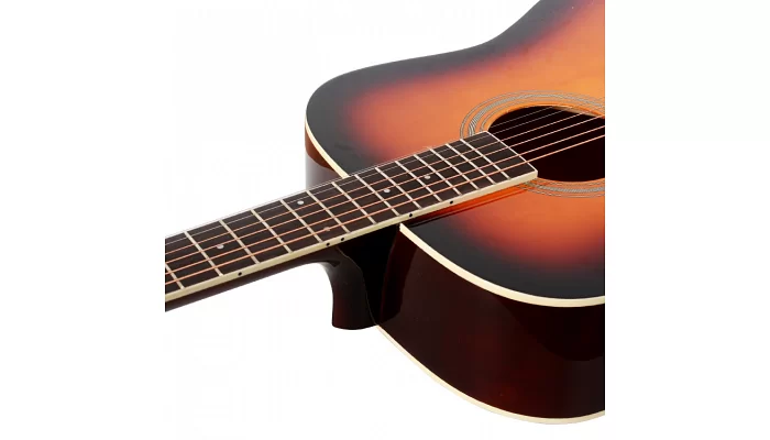 Акустическая гитара Alfabeto WG110 (3 Tone Sunburst) + чехол, фото № 4