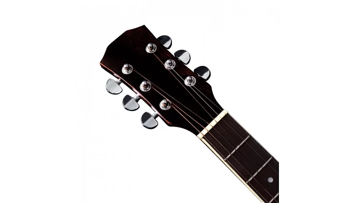 Акустическая гитара Alfabeto AG105 (Черный) + чехол, фото № 3