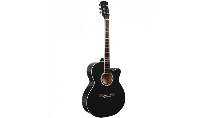 Акустическая гитара Alfabeto AG105 (Черный) + чехол, фото № 1