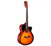 Акустическая гитара Alfabeto AG110 (3 Tone Sunburst) + чехол