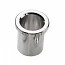 Втулка для кріплення струн крізь корпус (знизу на корпусі) PAXPHIL HS018 CR BASS STRING MOUNTING FERRULE (CHROME)