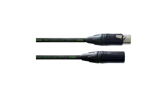 Микрофонный кабель CORDIAL CRM 10 FM-Black, фото № 2