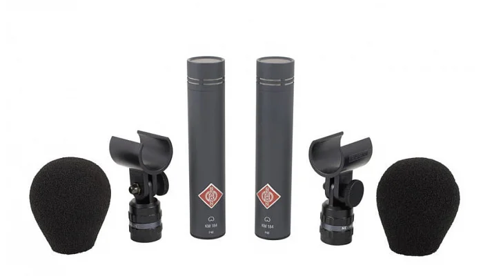 Набір студійних мікрофонів NEUMANN KM 184 mt Stereo set, фото № 1