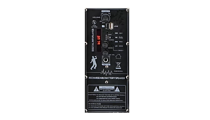 Автономная акустическая система TMG NDR-12 (BT+1MIC+USB+SD+FM), фото № 3