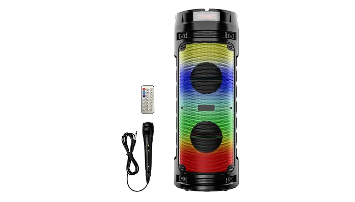 Автономна акустична система TMG ZQS6210W (1MIC+BT+USB+SD), фото № 1