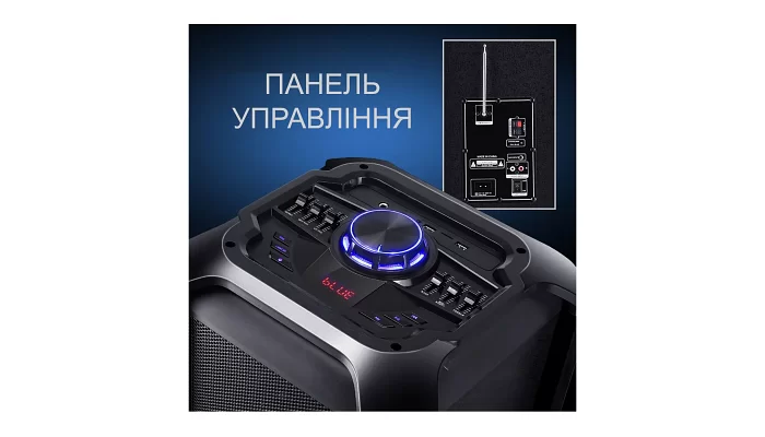 Автономная акустическая система TMG HS-TD1010 (2MIC+MP3+USB+FM+BT), фото № 3