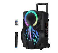 Автономна акустична система TMG Crystal GZ-P12 (1MIC+MP3+USB+FM+BT)