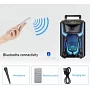 Автономна акустична система TMG GZ-8912 (1MIC+MP3+USB+FM+BT)