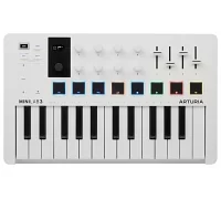 MIDI-клавіатура Arturia MiniLab 3 + Arturia Analog Lab V (White)