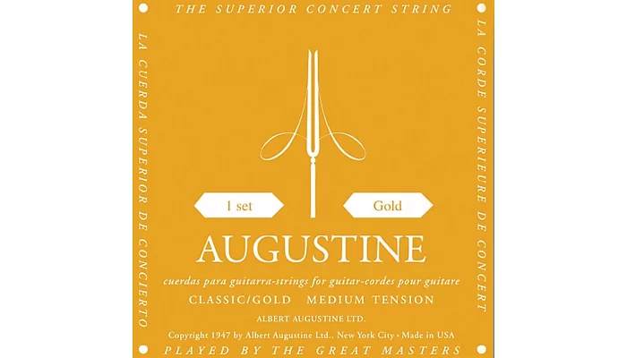 Струни для класичної гітари Augustine AU-CLGO
