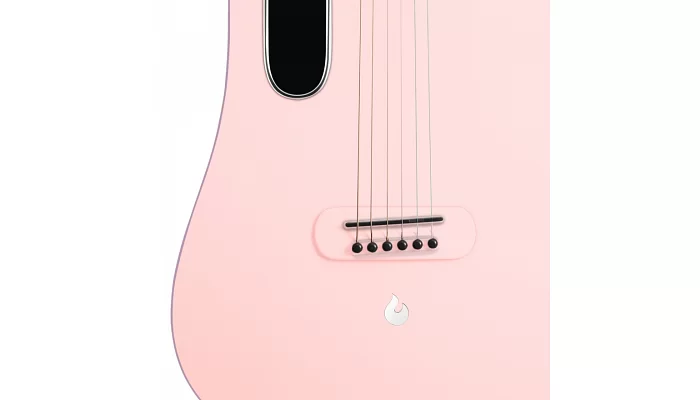 Трансакустическая гитара Blue Lava Coral Pink, фото № 3