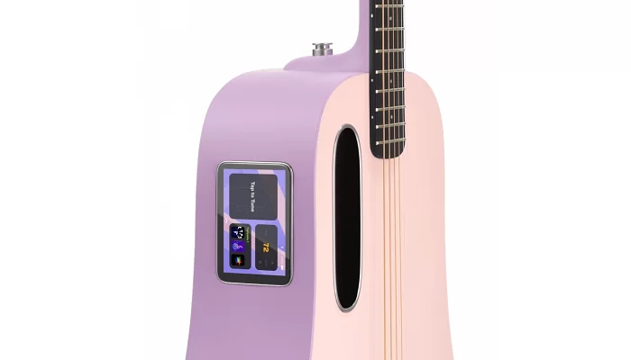 Трансакустическая гитара Blue Lava Coral Pink, фото № 4