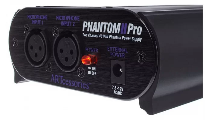 Модуль фантомного живлення для мікрофонів ART Phantom II PRO, фото № 5