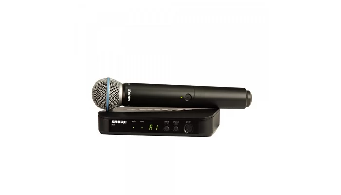 Радиосистема с ручным микрофоном SHURE BLX24E/B58-K14, фото № 1