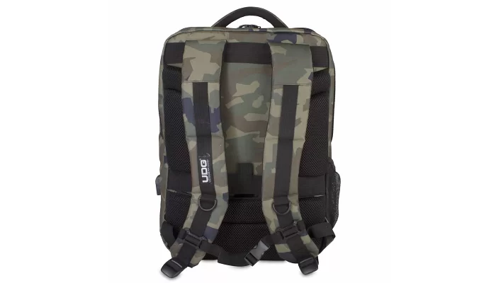 Рюкзак для DJ обладнання UDG Ultimate Backpack Slim Black Camo/Orange inside, фото № 4