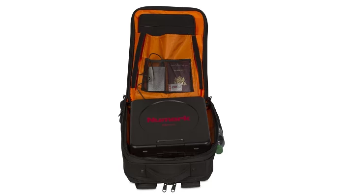 Рюкзак для DJ обладнання UDG Ultimate Backpack Slim Black/Orange Inside, фото № 5