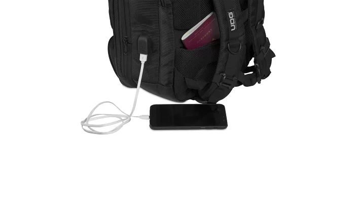 Рюкзак для DJ обладнання UDG Ultimate Backpack Slim Black/Orange Inside, фото № 9