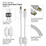 Цифровой USB кабель UDG Ultimate Audio Cable USB 2.0 C-B White 1,5m
